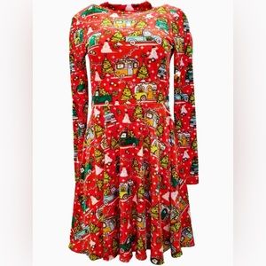Born Famous Christmas Dress Size Large